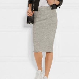 MCQ ALEXANDER MCQUEEN Stretch Jersey skirt Grey